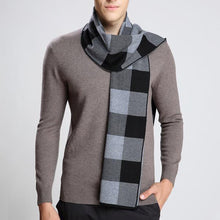 Warm Winter Big Plaid, Wool, Patchwork Scarfs