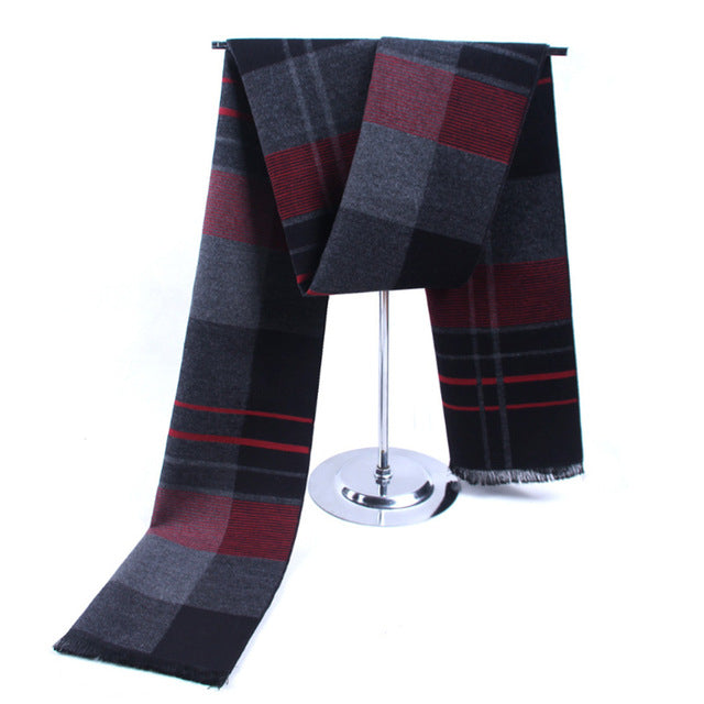 New! Classic Business Cashmere Scarf