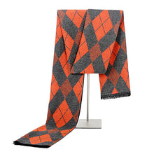 New! Men's Brushed Diamond-Shaped Scarves - Business Wild