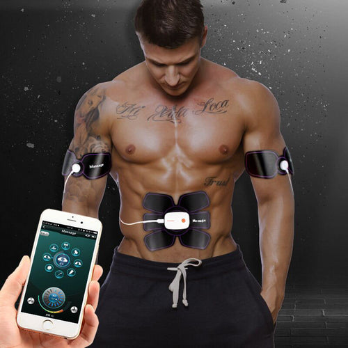 Muscle Stimulator EMS Stimulation Body Slimming Machine Wireless App Remote Control Slimming Charging Stimulator Hot